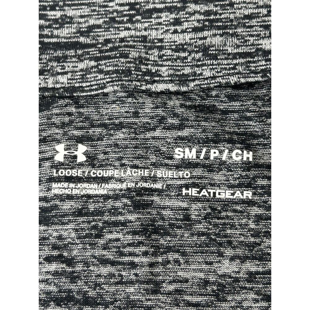 Women's Under Armor Heat Gear 1/4" Zip Pullover Small Heather Gray Long Sleeve - Picture 7 of 7